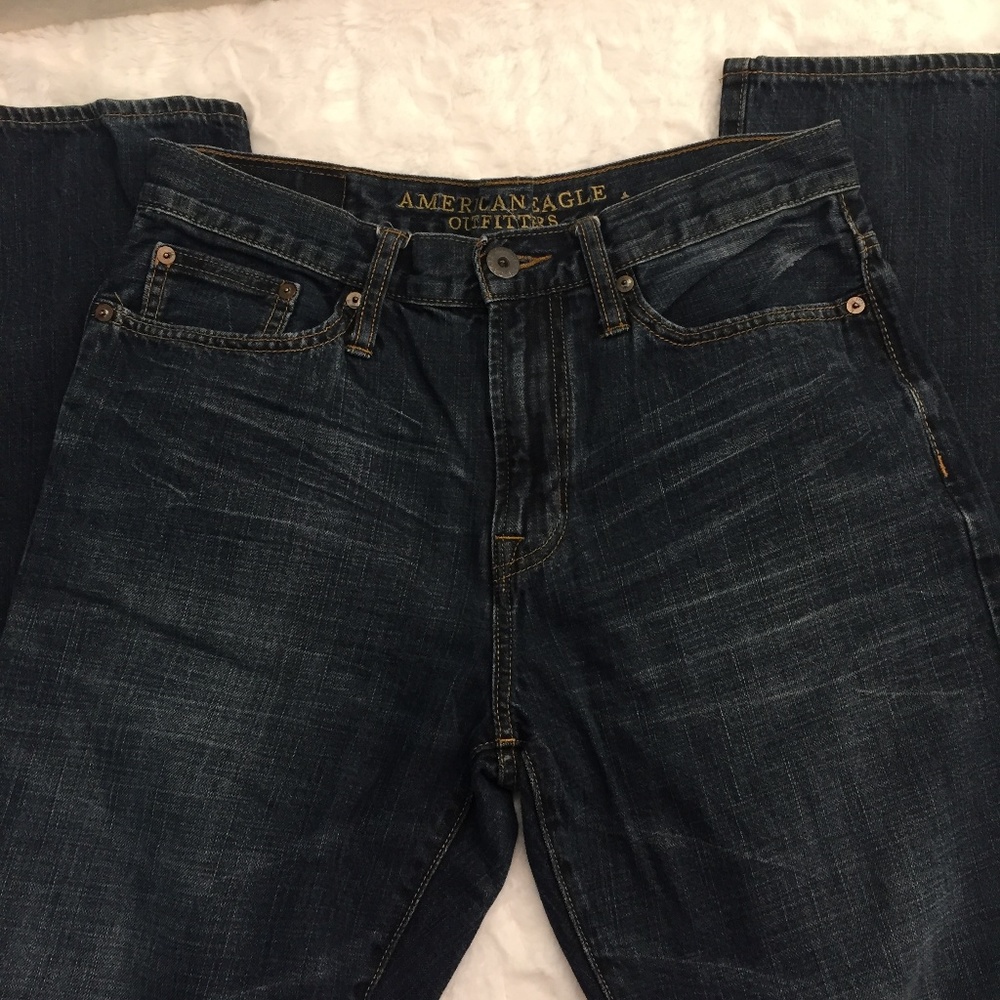 American Eagle | Relaxed Straight Jeans 30/34